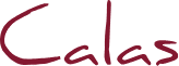 Logo de Calas, empresa de importación de muebles, especializada en mobiliario para terrazas, eventos y oficinas.